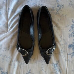 Vintage Dior Pointe Toe Ballet Flats